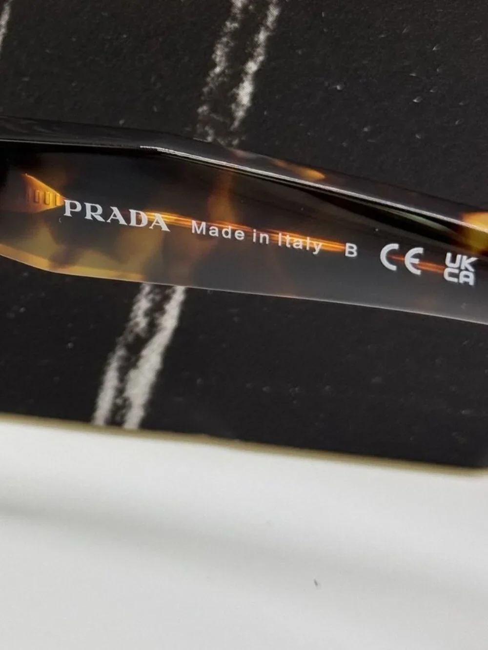 NWT Prada PRC08V 14L1O1 Havana Brown Women Eyeglasses PR C08V